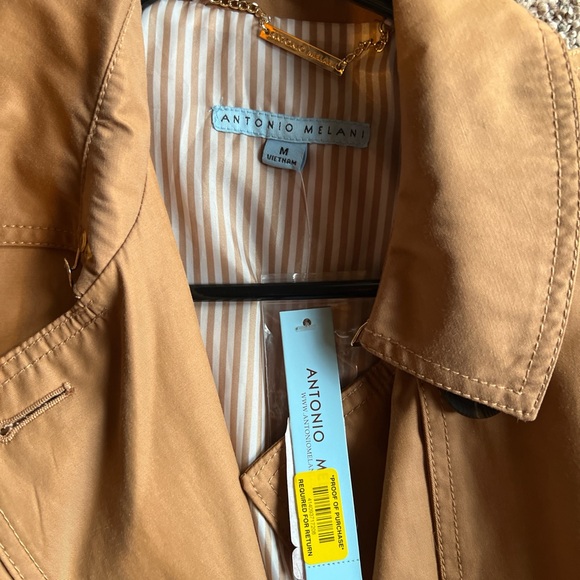 ANTONIO MELANI Camel Coat - Picture 2 of 4